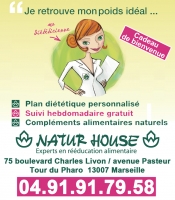 Natur House Pharo 13007: plan diététique, complément alimentaire...  RETROUVER SON POIDS IDEAL 0491917958